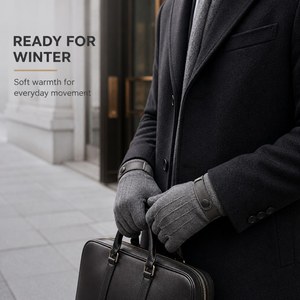 <span class=keywords><strong>Gants</strong></span> de moto thermiques respirants pour hommes avec logo personnalisé, pour sports de plein air - Product Image 2