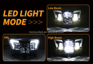 Phare LED Emark à faisceau haut et bas pour KLX 125 2010-2015 <span class=keywords><strong>2016</strong></span> 2017 450R 2008-2023 Pièces de moto - Product Image 3