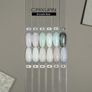 Caixuan-<span class=keywords><strong>Base</strong></span> de brocado de alta calidad, 12 colores, 1Kg, embalaje, cubierta de purpurina, <span class=keywords><strong>Base</strong></span> de goma, 2022 - Product Image 6