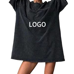 Camiseta de mujer personalizada de primavera y verano, talla grande, holgada, estilo informal y elegante, de manga corta. - Product Image 1