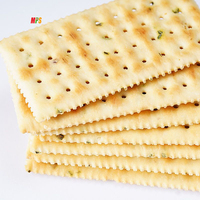 Galletas Halal Sin Azúcar, Bajas en Grasa, Crujientes, Tipo Soda Cracker, Suministro Directo de Fábrica, Venta al Por Mayor