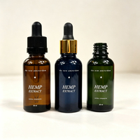 Flacons compte-gouttes en verre vides de haute qualité 15ml 20ml avec logo personnalisé, emballage pour huile de bronzage, soin des cuticules, cheveux et corps.