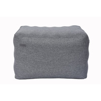 Chaise longue de plage gonflable pliable portable personnalisée pour l'extérieur