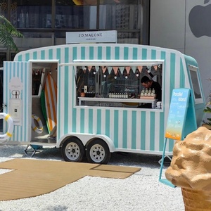 Remolque de Concesión para Helados Italianos, Bar de <span class=keywords><strong>Cerveza</strong></span>, Cocteles, Jugos y Smoothies, de Acero Inoxidable - Product Image 1