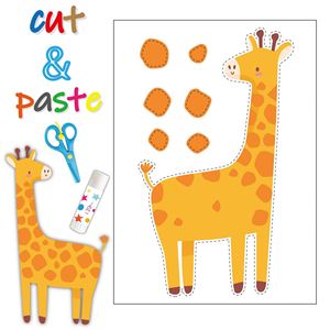 Kit de Tijeras para Manualidades Escolares y Preescolares, 20 Piezas, Temática de Animales y Princesas, para Cortar Papel - Product Image 4