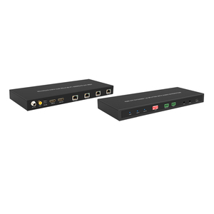 GC อุปกรณ์ขยายและแยกสัญญาณ <span class=keywords><strong>HDMI</strong></span> 1x4 ผ่านสาย LAN Cat5e/6 พร้อมฟังก์ชั่นแยกเสียง รองรับ 1080P/3D - Product Image 4
