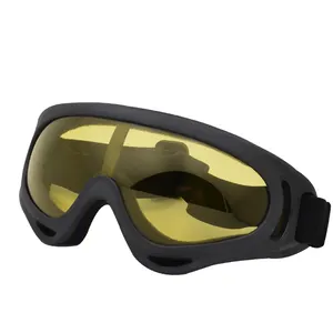 Thời Trang Cổ Điển Phong Cách An Toàn Windproof Đi Xe Đạp Kính Xe Máy Ski Goggles Motocross Goggles