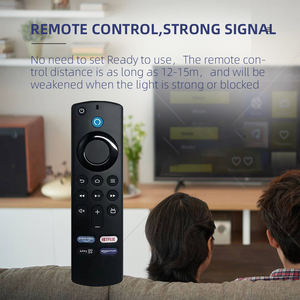 หูฟังไร้สาย AF-V7 4K <span class=keywords><strong>HD</strong></span> firetv <span class=keywords><strong>Stick</strong></span> Alexa รีโมทคอนโทรลพร้อมฟังก์ชั่นเสียงสำหรับ Amazon <span class=keywords><strong>Fire</strong></span> <span class=keywords><strong>TV</strong></span> รุ่นอินเดีย - Product Image 2