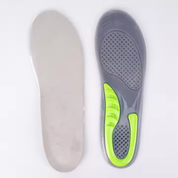 Échantillon Gratuit : Semelles Orthopédiques Unisexe en Gel PU pour Massage Sportif, Soutien de la Voûte Plantaire, pour Chaussures de Course