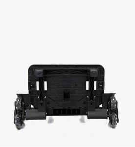 Carrito de Mano con 6 Ruedas, Telescópico y Plegable, con Accesorio para Mochila Escolar, para Viajes, Compras y Manejo de Equipaje - Product Image 4