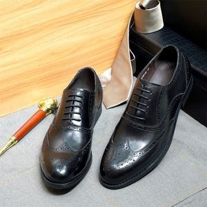 Genuine Leather Handmade Customization Factory High Quality New Design Men Luxury Shoes for Wedding Party Holiday Party Shoes - Product Image 3