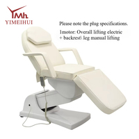 Table de massage relevable pour injections cosmétiques et médicales, double fonction chauffante pour salons de beauté et cliniques médicales