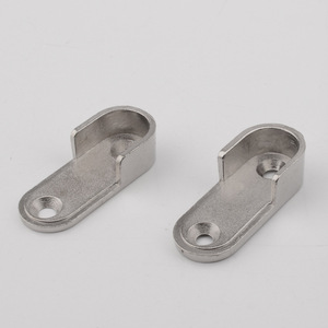 Yitongzuo Zinc Alloy <b>Wardrobe</b> Rail Bracket 16mm Die Casting Wall Mount Nickel Plated <b>Wardrobe</b> Hanging Rack <b>Hardware</b> - Product Image 2