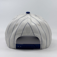 Sombrero a rayas Vintage para adultos de calidad superior personalizado elevado 3D bordado 5 paneles gorras de béisbol colorido algodón Snapback para hombres