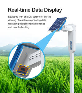 YATUN akıllı tarım güneş enerjili çok katmanlı toprak sensörü Test toprak sıcaklığı ve nem EC ve PH NPK - Product Image 5