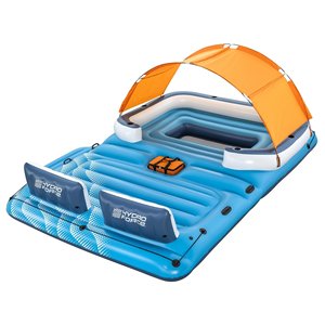Isla Flotante Inflable de Plástico Grande Bestway con Sombrilla para 8-10 Personas, para Rafting en el Mar y Uso Doméstico para Adultos - Product Image 1