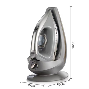 Fer à vapeur électrique italien au design moderne, 2600 W, station vapeur professionnelle, semelle en céramique, style rétro avec réservoir d'eau de 1500 ml - Product Image 4