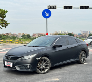 Hon-da <span class=keywords><strong>Civic</strong></span> 1.5T Boîte de vitesses automatique Voiture d'occasion Siège en cuir véritable Volant à gauche Berline d'occasion à <span class=keywords><strong>vendre</strong></span> - Product Image 2