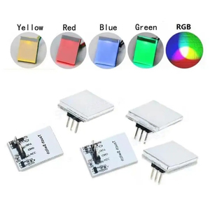 Interruttore a pulsante capacitivo serie <span class=keywords><strong>HTTM</strong></span> 2.7V-6V RGB blu rosso verde giallo forte Anti-interferenza - Product Image 2