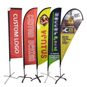 Banderas de Playa Publicitarias Personalizadas, Banderas Impermeables para Eventos, Banderas de Plumas, Banderas de Playa para Exhibición al por Mayor - Product Image 1