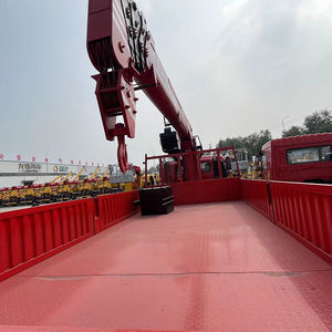 Shandong Marca Grúas Camión hidráulico Montado 6x4 8x4 16ton Grúa hidráulica de pluma articulada - Product Image 2