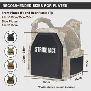 PTG 2025 クイックリリースシリーズ デュアルセーフティギア ナイロン防弾プレートキャリア タクティカルモールアーマーベスト - Product Image 2