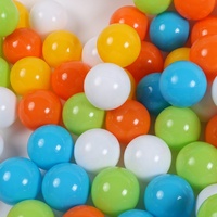 Boules flottantes en plastique creuses sans phtalates de marque HY en gros, jouets souples colorés, fabricant chinois, piscine à balles en PE