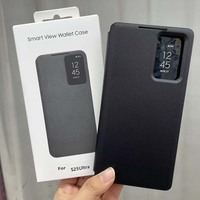 JOYPORODO F011 pour Étui de Luxe Samsung Flip pour Samsung Galaxy S24 Ultra Étui en Cuir Sans IC pour Samsung S25 Ultra Étui de Téléphone