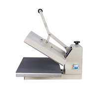 Machine de transfert de presse à chaud d'impression de vêtements directe d'usine pneumatique semi-automatique pour une utilisation de vêtement à usage domestique