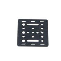 Accessoires pour imprimante 3D Plaque en aluminium à rainure en V 20 40 60 Profilé en aluminium Plaque coulissante à rainure en V