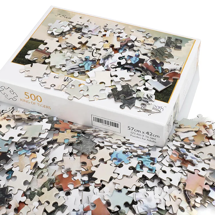 Professional 500-Piece Custom Printed Jigsaw Puzzle for Adults