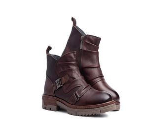 Bottes en cuir de luxe pour hommes, à porter au quotidien, fabriquées à la main, durables, élégantes, confortables, chaussures décontractées pour l'extérieur, chaussures de mode - Product Image 1