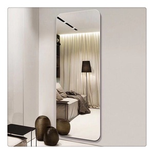 Clear Long Decor Modern Dance Studio Gold <b>Black</b> Iron Frame Hexagon Fitting Home Decor Aluminum Alloy Mirrors Type Sheets Tiles - Product Image 2