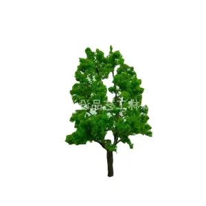 HY senlin craft Sandtable Building Model Tree Microlandscape Accessory Green Simulation plant landscaping decoration 168 fine ho