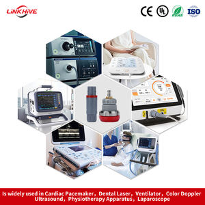 맞춤형 디자인 3P TGG 플라스틱 커넥터 의료용 커넥터 어댑터 맞춤형 의료 케이블 어셈블리 원형 푸시풀 커넥터 - Product Image 6