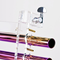 Jinfang Custom Logo Crystal Singing Harp Musical Percussion Instrument with Stand and Case