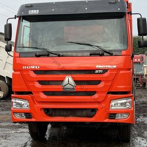 Camión Tractor con Remolque Contenedor Sinotruk Howo Usado, Cabeza Tractora Sino Track 6x6 6x4 371hp 375hp - Product Image 3