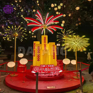 Radiant IP65 Waterproof <b>LED</b> Firework <b>Tree</b> <b>Lights</b> for Landscape Outdoor Festival Celebration Decorations with Customizable Colors - Product Image 6