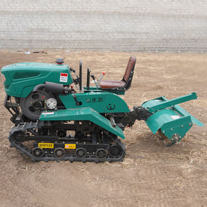 Schnelle Lieferung Mini-Landwirtschafts-Bodenfräse 35 PS Amphibische Bodenfräse Diesel-Raupenfräse zum Verkauf - Product Image 2