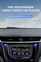 BQCC 8 pouces 2 Din GPS Navigateur Carplay Android Auto Écran tactile Stéréo pour /VW/Polo/Passat/SEAT/Toledo 9083C ADAS