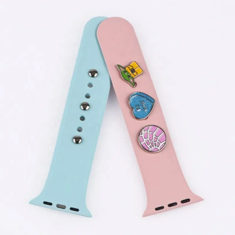 Großhandel Schmuck Kaninchen Frau Maus Metall Charms für Armband Apple Watch Band Harte Emaille <span class=keywords><strong>Charme</strong></span>