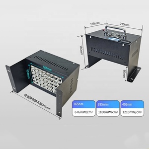 PLC tia cực tím ánh sáng chữa Máy cán LED UV chữa ánh sáng mực shadowless keo Máy sấy nhựa băng tải UV chữa đèn - Product Image 4