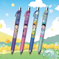 Article de mode Chibi Maruko Chan Version innocente 1 Anime Gel stylo étudiant bureau écriture spéciale créative Anime papeterie