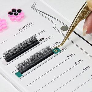 Acrylic Eyelash Tile Tray Organizer Magnetic Lash Extension Storage <b>Bracket</b> with Tweezer Slot - Product Image 3