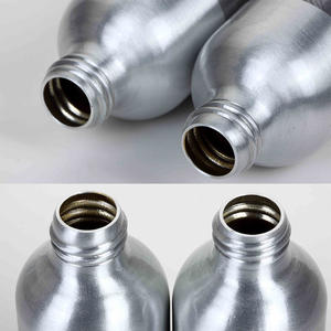 100mL 250ml 300ml 400ml 500ml 1000ml Reciclable Metal Aluminio Líquido Jabón Cosméticos Botella Champú de lujo Botella Embalaje - Product Image 3