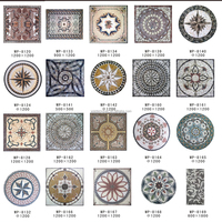 Carreaux de mosaïque en marbre hexagone grain de bois noir Mosaïque en nid d'abeille carreaux mosaïque en pierre hexagone noir