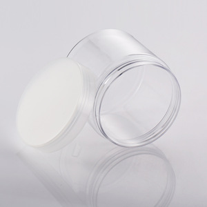 83 Tusk Wide Mouth <b>Plastic</b> Bottle Round Screw Cap Cosmetic Packaging Pet <b>Jar</b> Transparent Lid Cream Eye Cream Bath Salt Container - Product Image 3