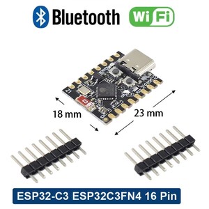 Modules de développement SuperMini ESP32-S3 ESP32-C3 ESP32-H2 ESP32-C6 à cœur unique, module WiFi BT Super Mini - Product Image 4