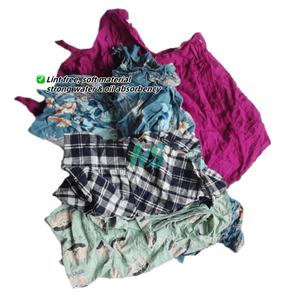 Trapos de limpieza absorbentes de gran oferta, trapo de punto mixto, trapo de algodón industrial reciclado - Product Image 5