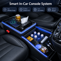 Boîte de rangement pour accoudoir central pour Mercedes Vito Viano V260, chargeur sans fil, organiseur de console centrale, 2016-2023